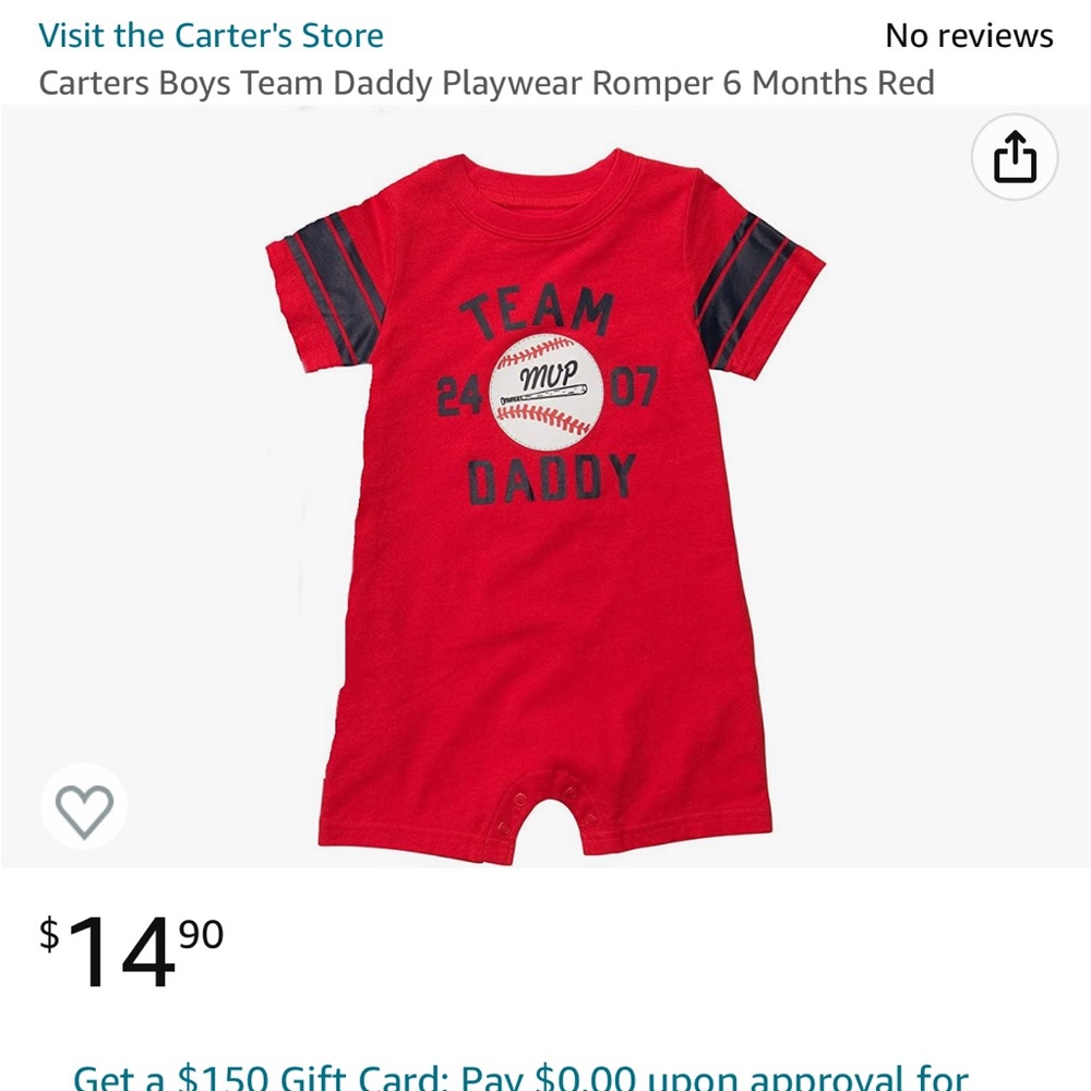 NWT onesie